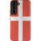 Denmark Flag Distressed Galaxy S22 Pro Case