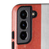 Denmark Flag Distressed Galaxy S22 Pro Case