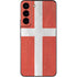 Denmark Flag Distressed Galaxy S22 Skin