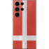 Denmark Flag Distressed Galaxy S23 Ultra Skin