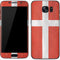 Denmark Flag Distressed Galaxy S7 Skin