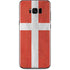 Denmark Flag Distressed Galaxy S8 Skin