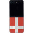 Denmark Flag Distressed Galaxy Z Flip5 5G Skin