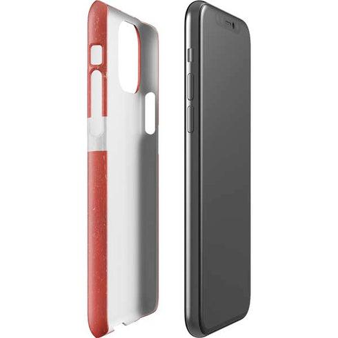 Denmark Flag Distressed iPhone 11 Pro Lite Case