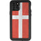 Denmark Flag Distressed iPhone 11 Pro Waterproof Case
