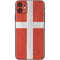 Denmark Flag Distressed iPhone 11 Skin