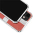 Denmark Flag Distressed iPhone 12 Clear Case