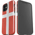 Denmark Flag Distressed iPhone 12 Mini Impact Case