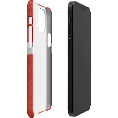 Denmark Flag Distressed iPhone 12 Mini Lite Case