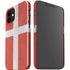 Denmark Flag Distressed iPhone 12 Mini Lite Case
