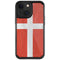 Denmark Flag Distressed iPhone 13 Cargo Case