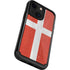 Denmark Flag Distressed iPhone 13 Cargo Case