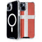 Denmark Flag Distressed iPhone 13 MagSafe Case