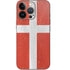 Denmark Flag Distressed iPhone 13 Pro Skin