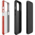 Denmark Flag Distressed iPhone 14 Pro Impact Case