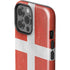 Denmark Flag Distressed iPhone 15 Pro Max Impact Case