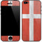 Denmark Flag Distressed iPhone 5/5s/5SE Skin