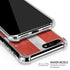 Denmark Flag Distressed iPhone 7/8 Plus Clear Case