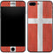 Denmark Flag Distressed iPhone 8 Plus Skin