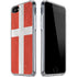 Denmark Flag Distressed iPhone SE (2nd & 3rd Gen) Clear Case