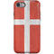 Denmark Flag Distressed iPhone SE (2nd & 3rd Gen) Pro Case