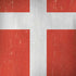 Denmark Flag Distressed iPhone X Skin