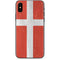 Denmark Flag Distressed iPhone XS Max Skin