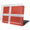 Denmark Flag Distressed MacBook Pro 16in (2019-20) Case plus Skin