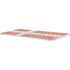 Denmark Flag Distressed Magic Keyboard Skin