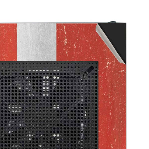 Denmark Flag Distressed NZXT H510 Compact ATX Mid-Tower Case Skin