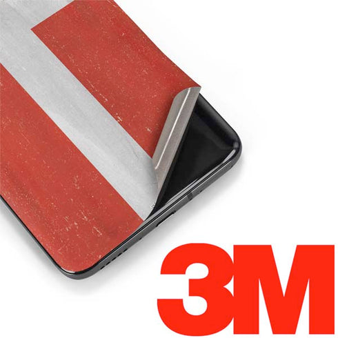 Denmark Flag Distressed OnePlus 7 Pro Skin