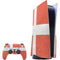 Denmark Flag Distressed PS5 Bundle Skin