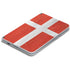 Denmark Flag Distressed Surface Duo Skin