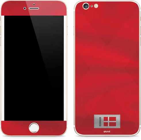 Denmark Soccer Flag iPhone 6/6s Plus Skin