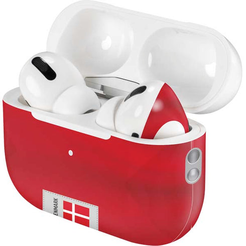 Denmark Soccer Flag AirPods Pro 2nd Gen Skin