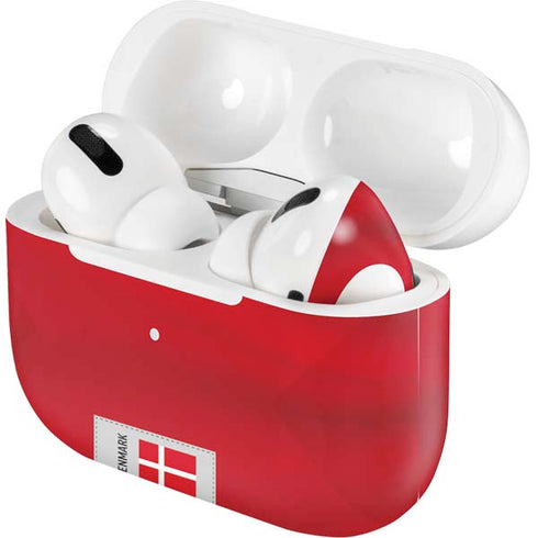 Denmark Soccer Flag Apple AirPods Pro Skin