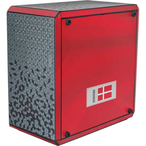 Denmark Soccer Flag Cooler Master MasterBox Q300L Mini Tower Skin