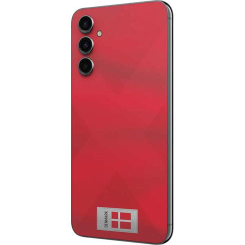 Denmark Soccer Flag Galaxy A14 5G Skin