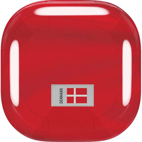Denmark Soccer Flag Galaxy Buds Live Skin