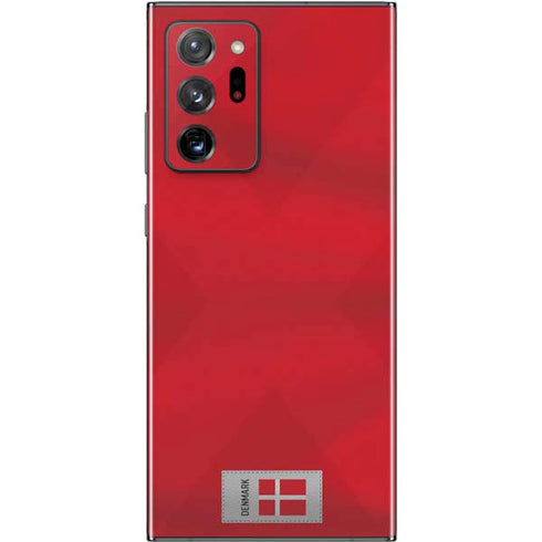Denmark Soccer Flag Galaxy Note20 Ultra 5G Skin