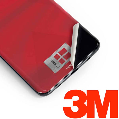 Denmark Soccer Flag Galaxy S10 Skin