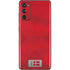 Denmark Soccer Flag Galaxy S20 Fan Edition Skin