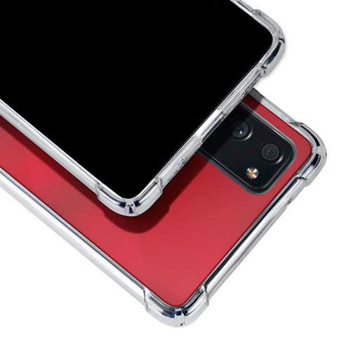 Denmark Soccer Flag Galaxy S20 FE Clear Case