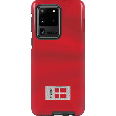 Denmark Soccer Flag Galaxy S20 Ultra 5G Pro Case