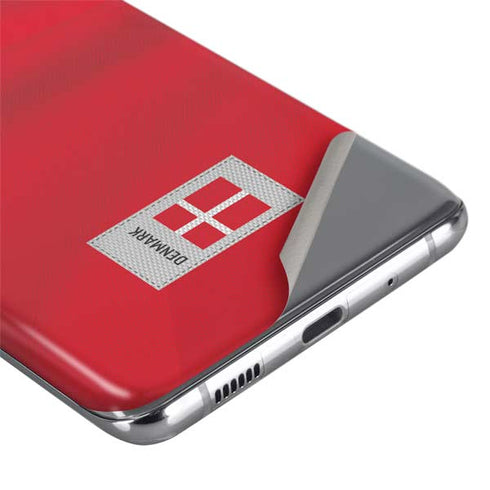 Denmark Soccer Flag Galaxy S20 Ultra 5G Skin