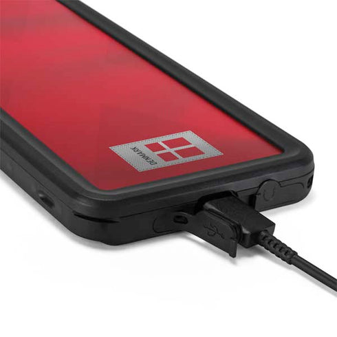 Denmark Soccer Flag Galaxy S20 Waterproof Case
