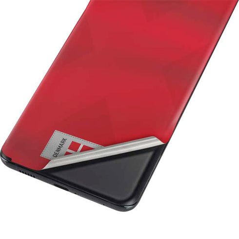 Denmark Soccer Flag Galaxy S21 5G Skin