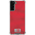 Denmark Soccer Flag Galaxy S21 Plus 5G Clear Case