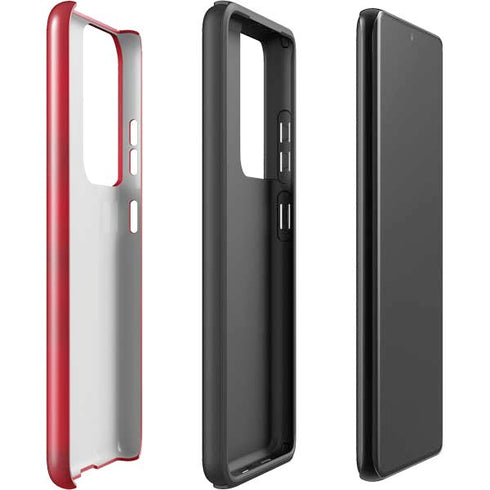 Denmark Soccer Flag Galaxy S21 Ultra 5G Pro Case