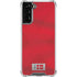 Denmark Soccer Flag Galaxy S22 Plus Clear Case